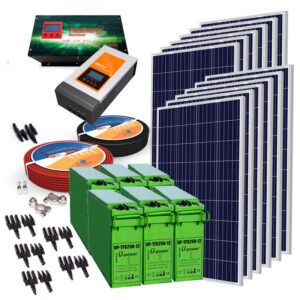 Kit Solar 12v 1800W/h
